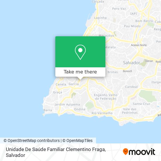 Unidade De Saúde Familiar Clementino Fraga map