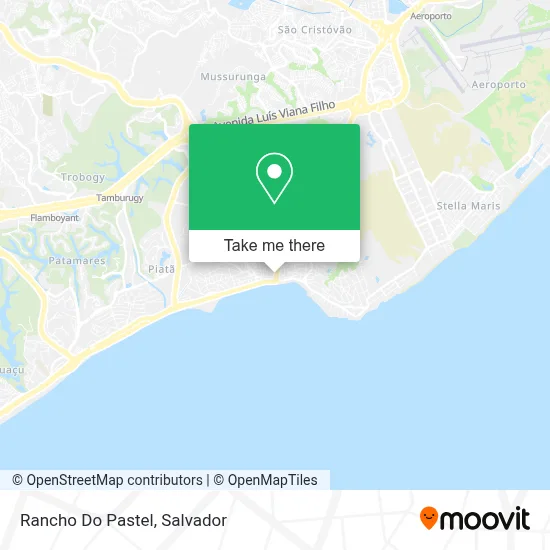 Rancho Do Pastel map
