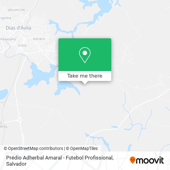 Prédio Adherbal Amaral - Futebol Profissional map