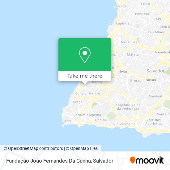 Fundação João Fernandes Da Cunha map