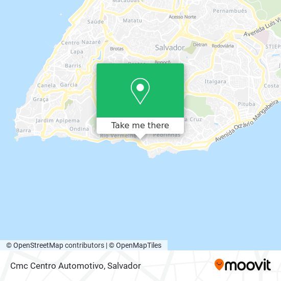 Cmc Centro Automotivo map