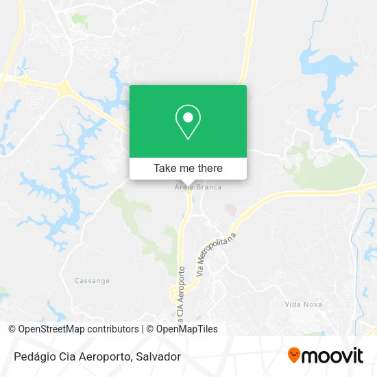 Pedágio Cia Aeroporto map