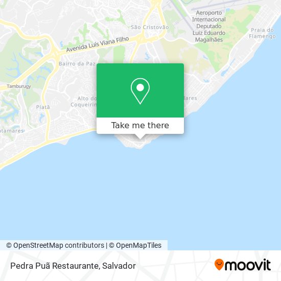 Pedra Puã Restaurante map