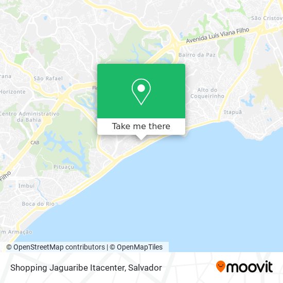 Shopping Jaguaribe Itacenter map