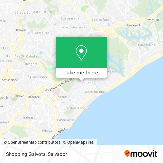 Mapa Shopping Gaivota