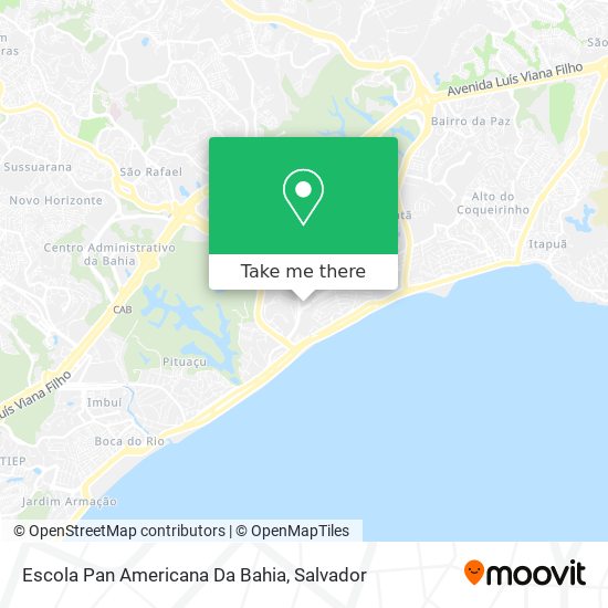 Escola Pan Americana Da Bahia map