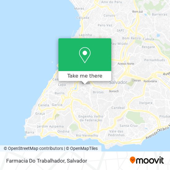 Farmacia Do Trabalhador map