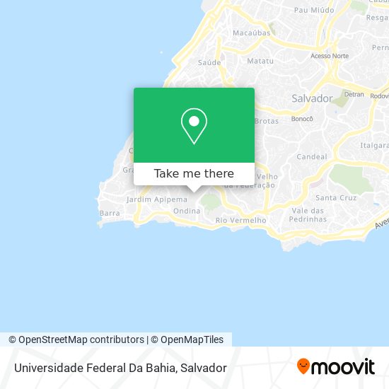 Mapa Universidade Federal Da Bahia