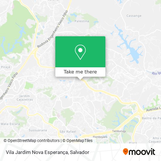 Vila Jardim Nova Esperança map