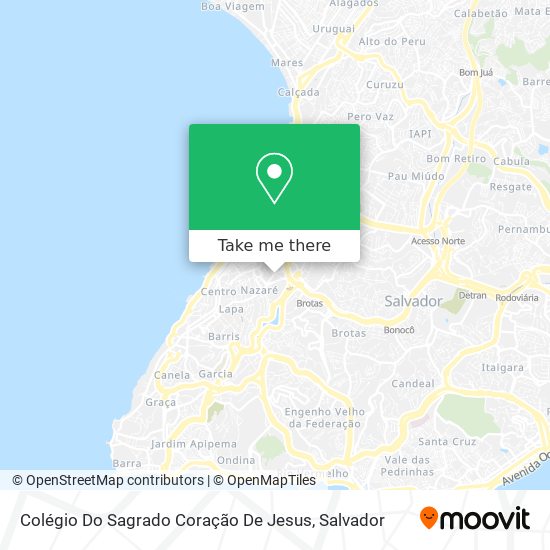 Colégio Do Sagrado Coração De Jesus map