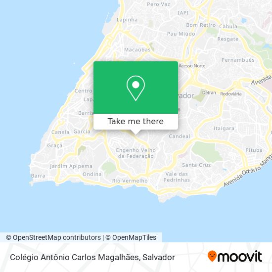 Colégio Antônio Carlos Magalhães map