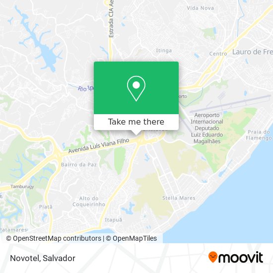 Novotel map