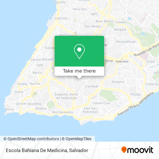 Escola Bahiana De Medicina map