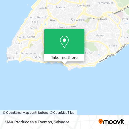 M&X Producoes e Eventos map