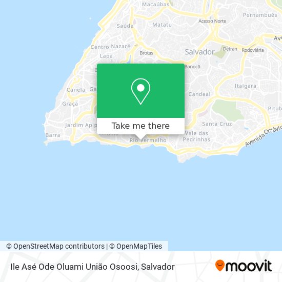 Ile Asé Ode Oluami União Osoosi map