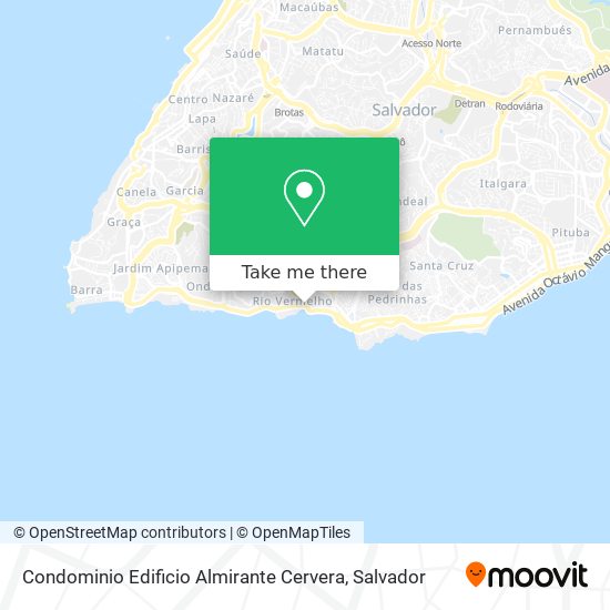 Mapa Condominio Edificio Almirante Cervera