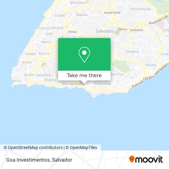 Mapa Gsa Investimentos