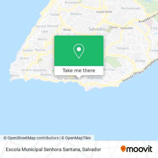 Escola Municipal Senhora Santana map