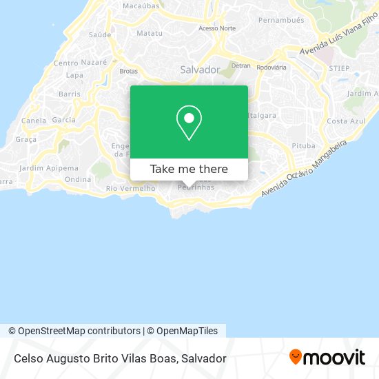 Celso Augusto Brito Vilas Boas map