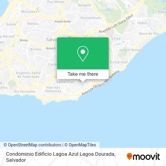 Condominio Edificio Lagoa Azul Lagoa Dourada map