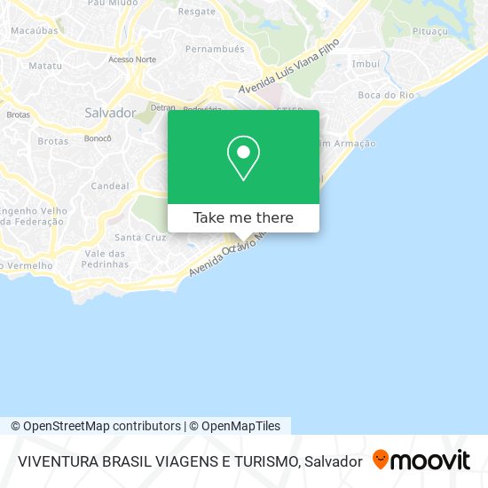VIVENTURA BRASIL VIAGENS E TURISMO map