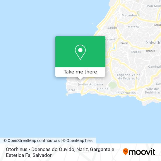 Otorhinus - Doencas do Ouvido, Nariz, Garganta e Estetica Fa map