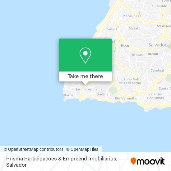 Prisma Participacoes & Empreend Imobiliarios map