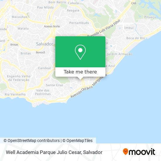 Well Academia Parque Julio Cesar map