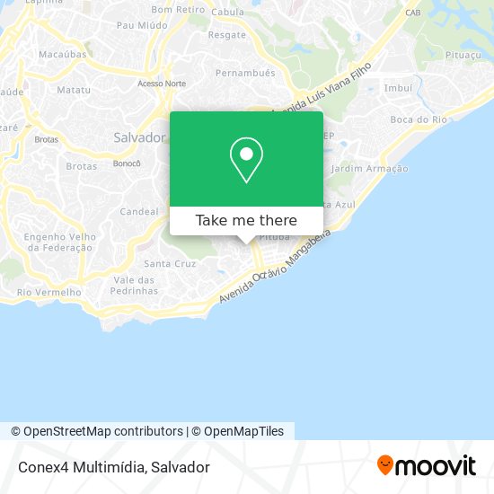 Conex4 Multimídia map
