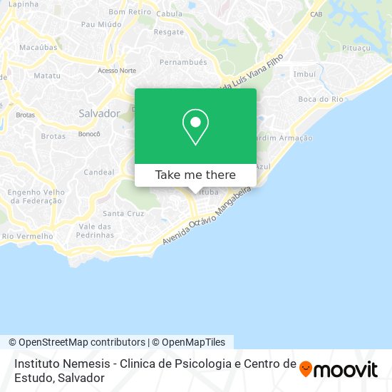 Instituto Nemesis - Clinica de Psicologia e Centro de Estudo map