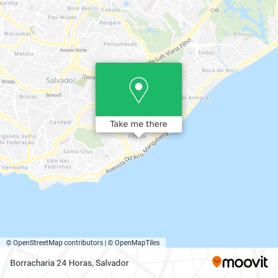Borracharia 24 Horas map