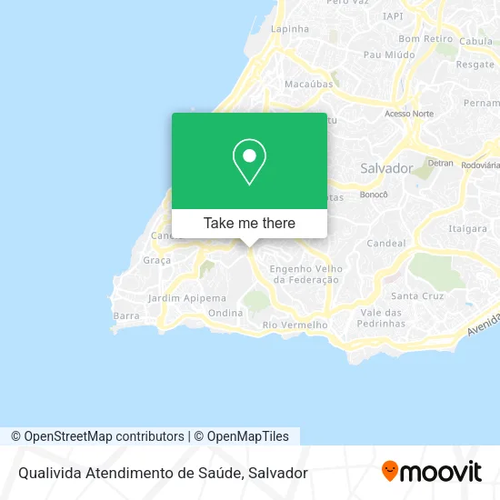 Qualivida Atendimento de Saúde map
