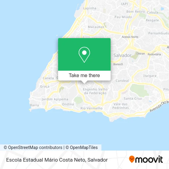 Escola Estadual Mário Costa Neto map