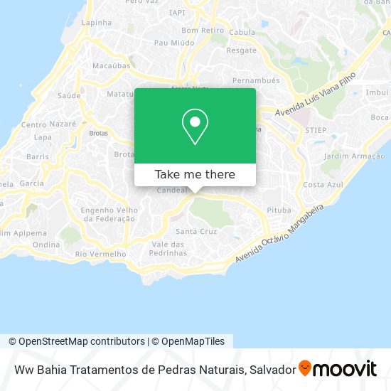 Ww Bahia Tratamentos de Pedras Naturais map