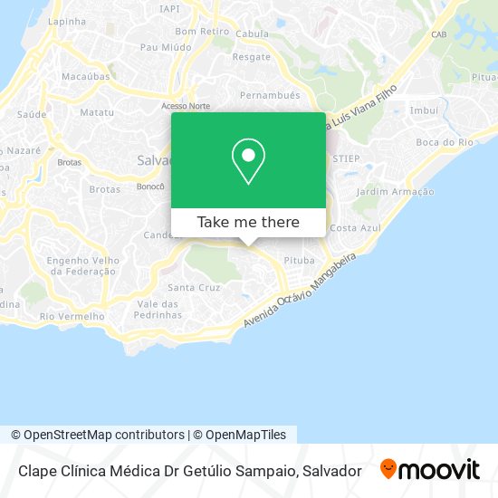 Clape Clínica Médica Dr Getúlio Sampaio map