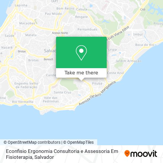 Econfisio Ergonomia Consultoria e Assessoria Em Fisioterapia map