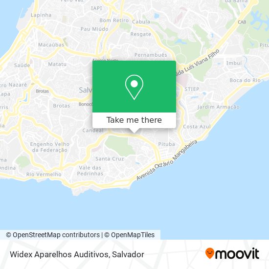 Widex Aparelhos Auditivos map