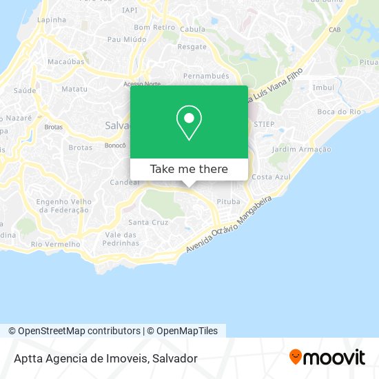 Aptta Agencia de Imoveis map