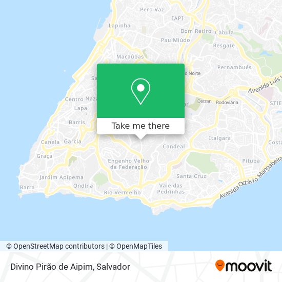Divino Pirão de Aipim map