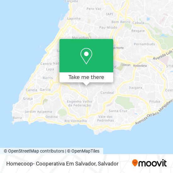 Homecoop- Cooperativa Em Salvador map