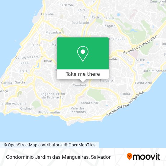 Condominio Jardim das Mangueiras map