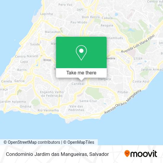 Condominio Jardim das Mangueiras map
