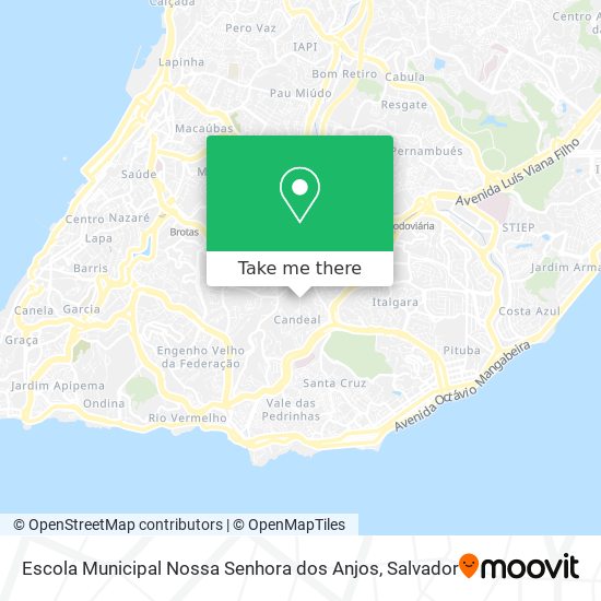 Escola Municipal Nossa Senhora dos Anjos map