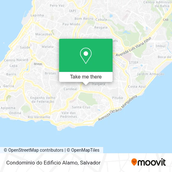Condominio do Edificio Alamo map