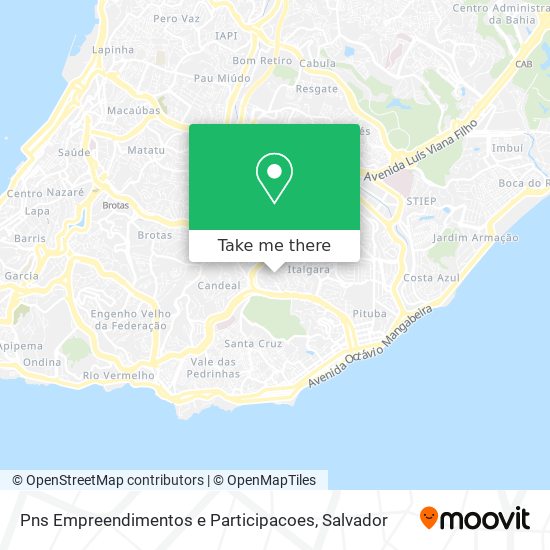 Mapa Pns Empreendimentos e Participacoes