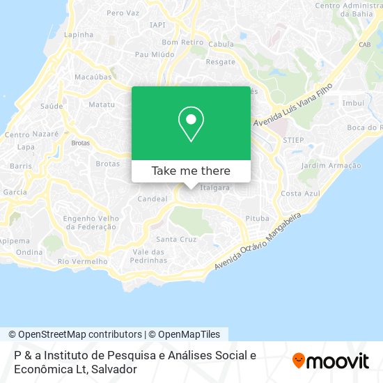 Mapa P & a Instituto de Pesquisa e Análises Social e Econômica Lt