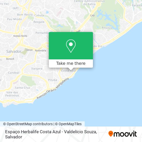 Espaço Herbalife Costa Azul - Valdelício Souza map