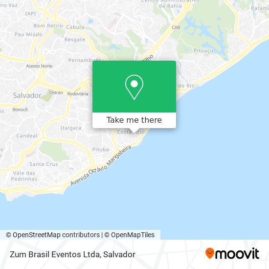 Zum Brasil Eventos Ltda map