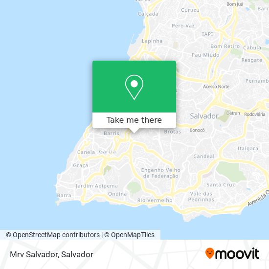 Mrv Salvador map