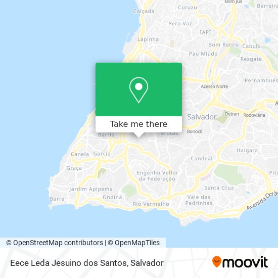 Eece Leda Jesuino dos Santos map